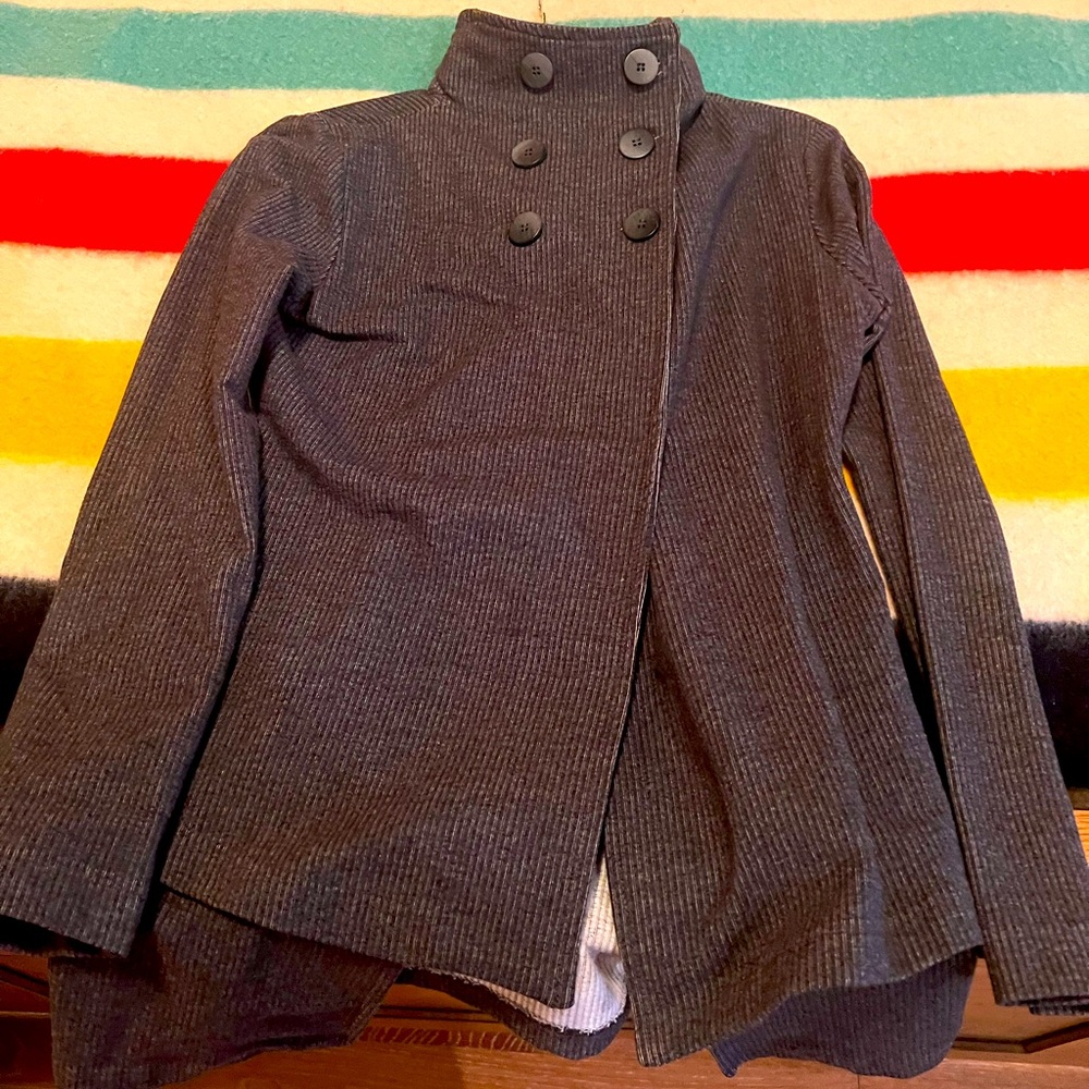 Layered Striped Designer Stacey Zhang Blazer - Size S